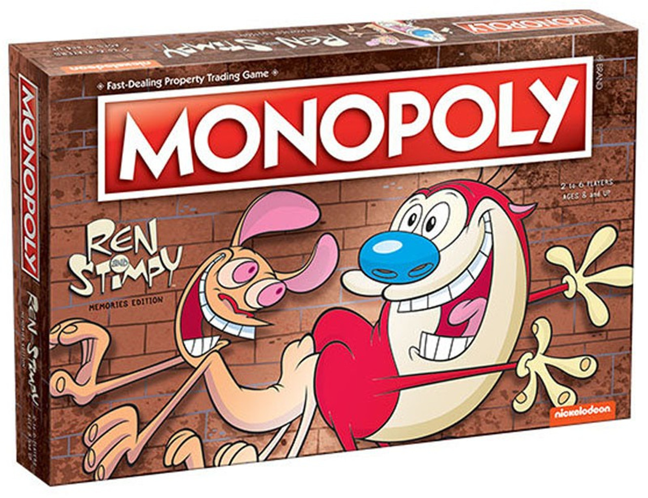 Monopoly Ren & Stimpy Board Game