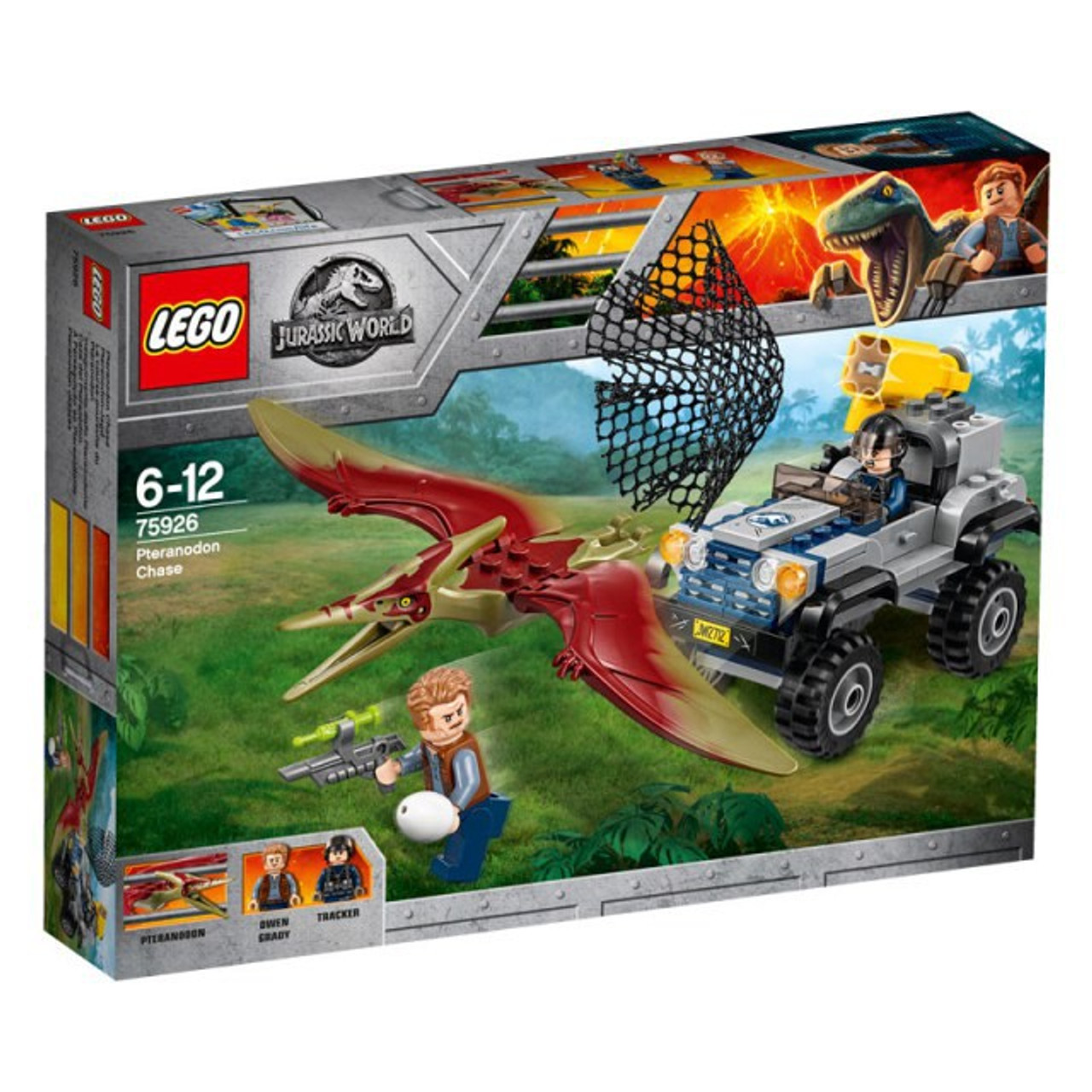 lego jurassic world gyrosphere attack