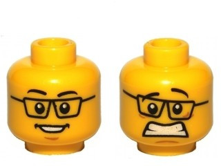 lego minifigure glasses