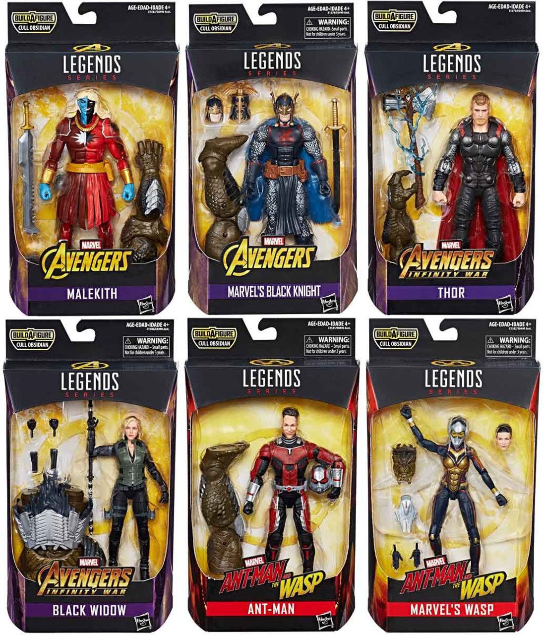 marvel legends thanos set