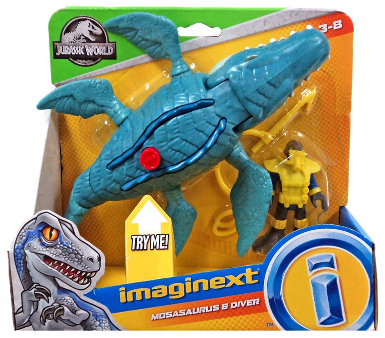 imaginext dinosaur jurassic world