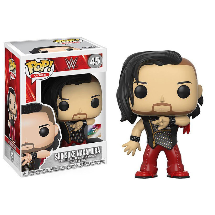 FUNKO POP WWE 45 中邑真輔 SHINSUKE NAKAMURA Funko WWE Wrestling POP WWE Shinsuke Nakamura Exclusive Vinyl