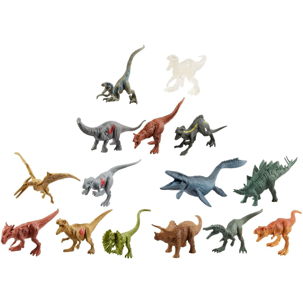 Jurassic World Matchbox Battle Damage Mini Dino Multipack Exclusive 15 ...