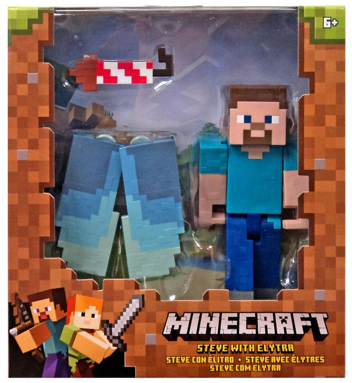 mega figure steve minecraft