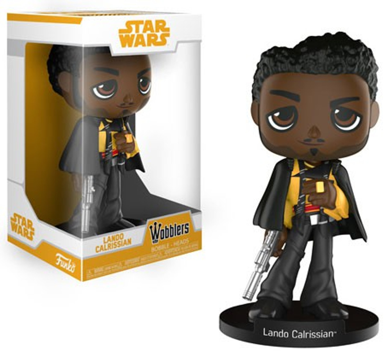 Funko Solo A Star Wars Story Wobblers Lando Calrissian Bobble Head Toywiz - lando roblox toy