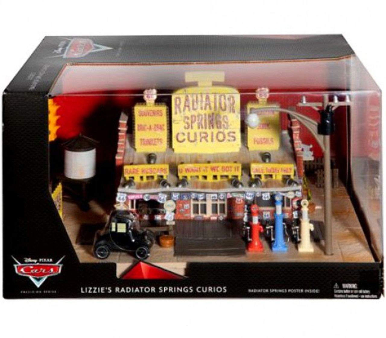 cars precision series playset