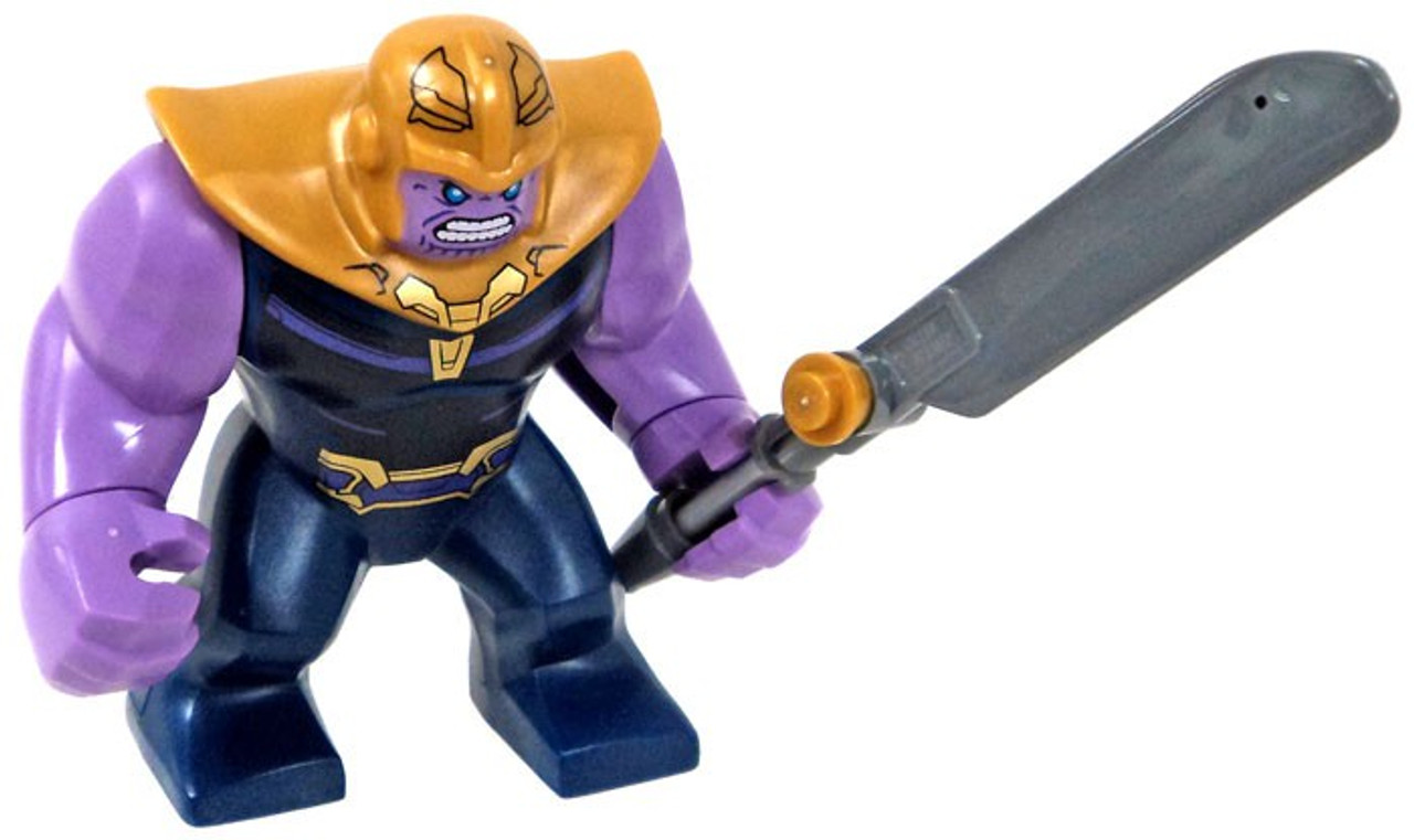 lego thanos minifigure with infinity stones