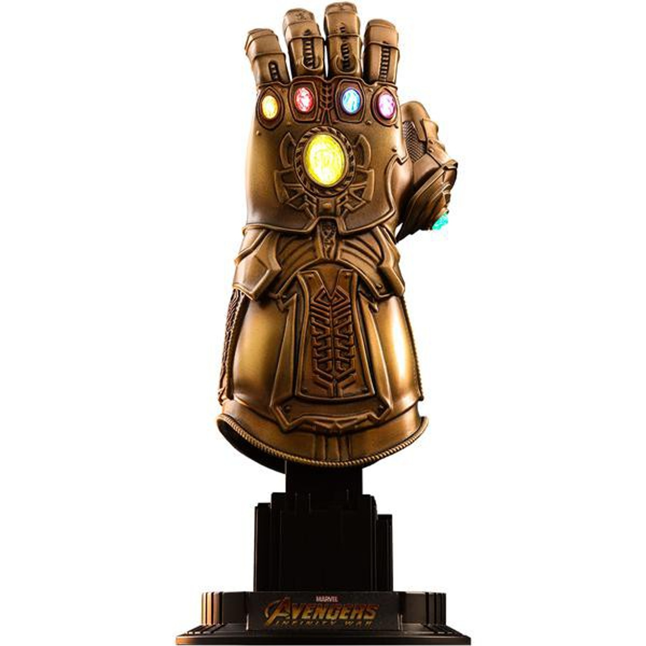 Marvel Avengers Infinity War Infinity Gauntlet 14 Light Up Replica Acs003 Infinity War Hot Toys Toywiz - how to get the thanos gauntlet in roblox