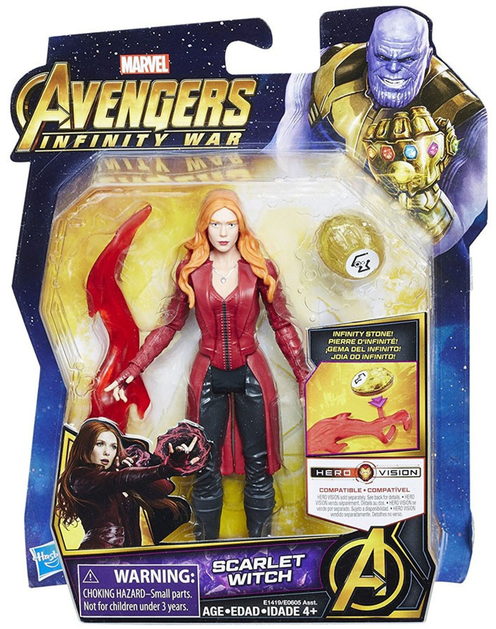 marvel legends scarlet witch and vision