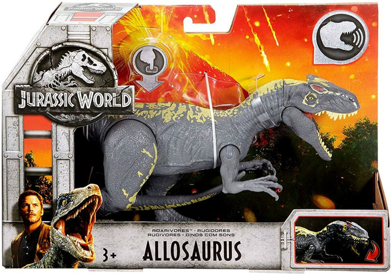Jurassic World Fallen Kingdom Roarivores Allosaurus Action Figure Mattel Toywiz 