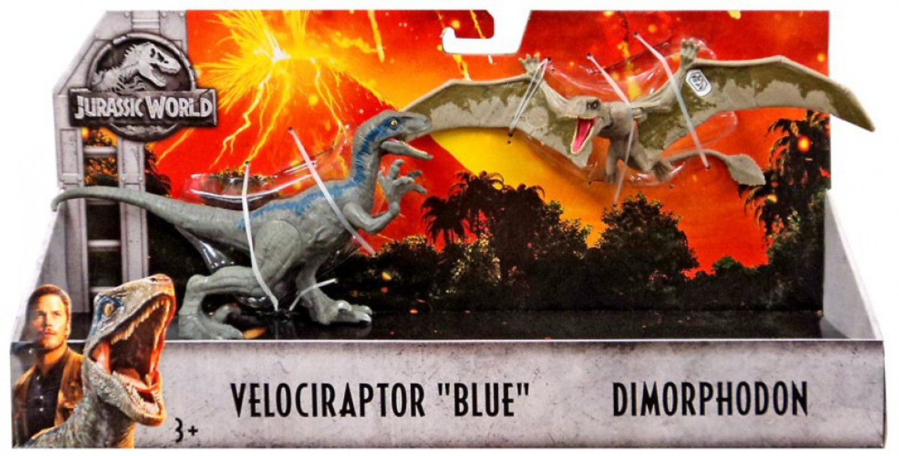 velociraptor blue action figure