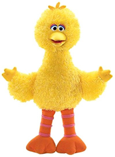 sesame street big bird plush