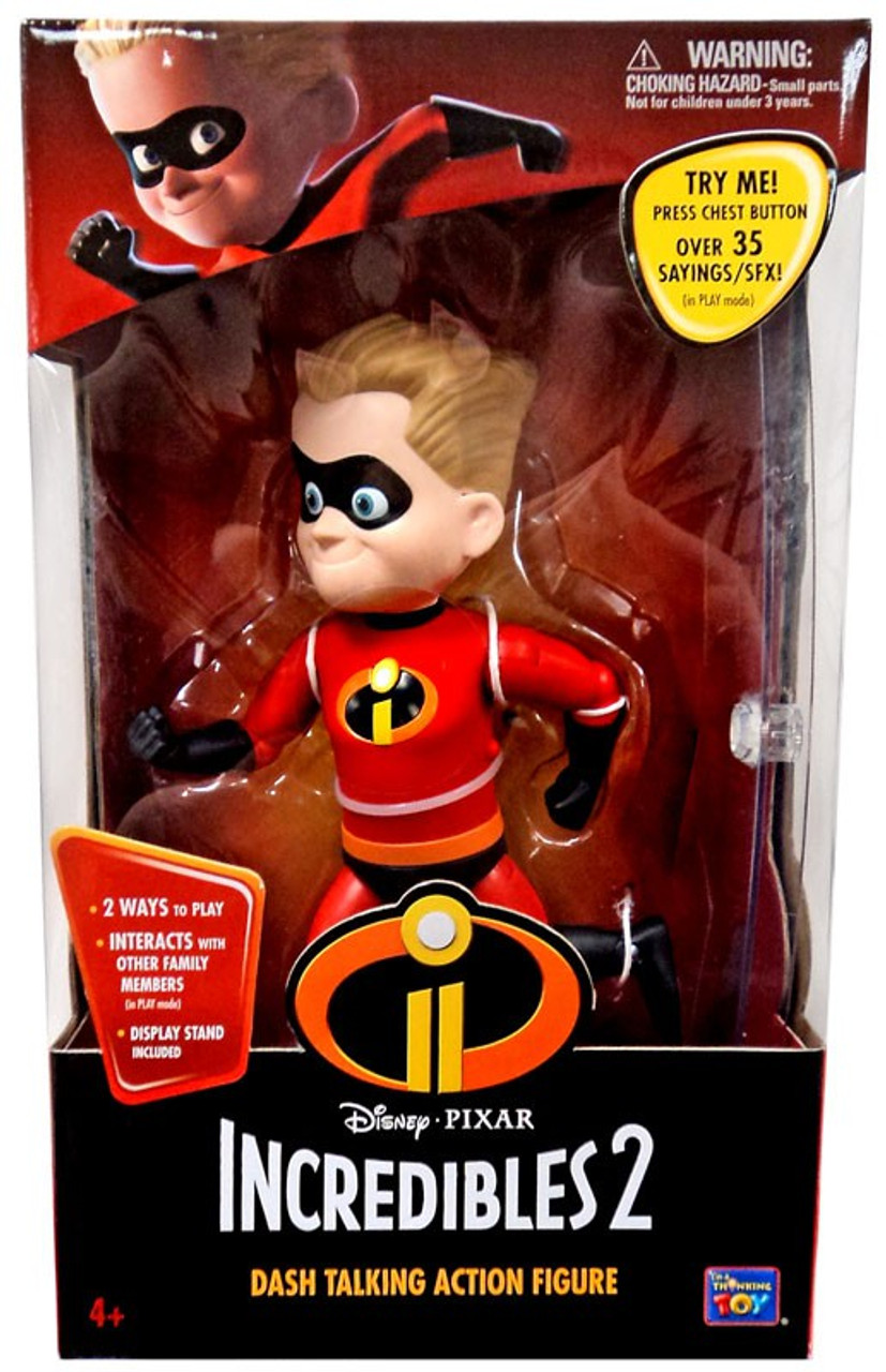 incredibles talking action figure