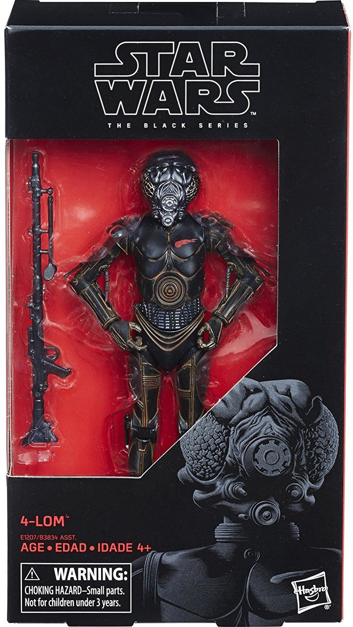 Star Wars The Empire Strikes Back Black Series 4-LOM 6 Action