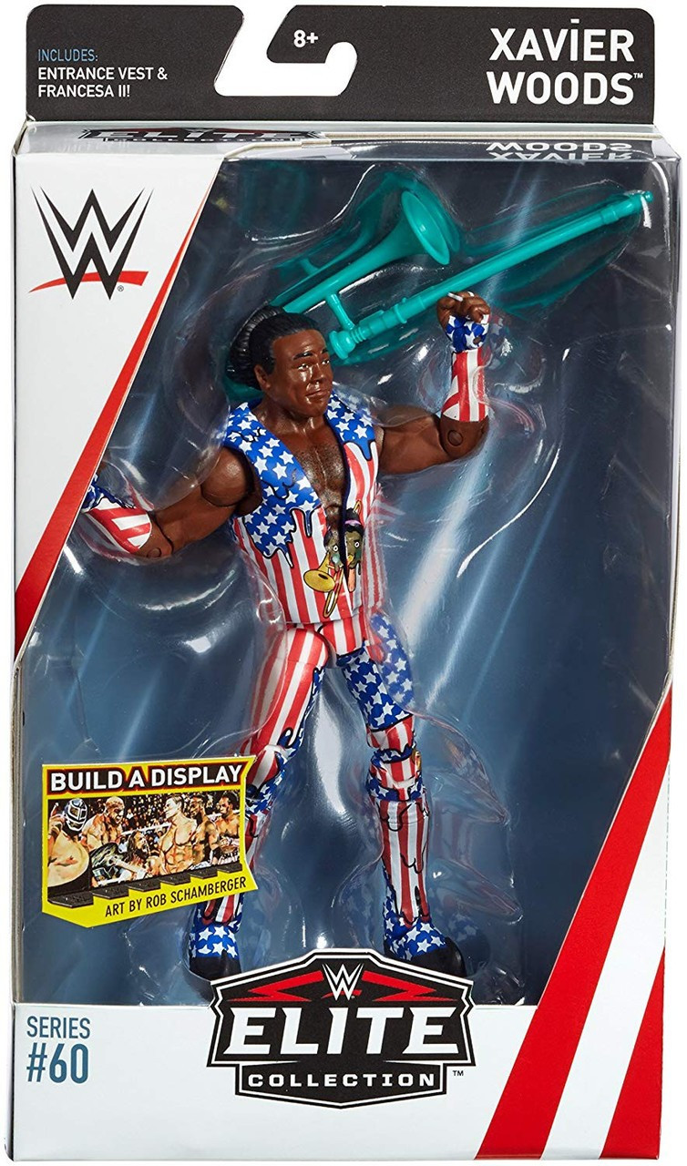 WWE フィギュア WWE Wrestling Elite Collection Series 60 Xavier Woods 7 Action