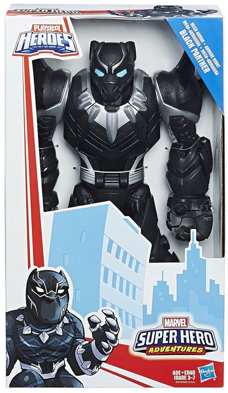 black panther robot toy