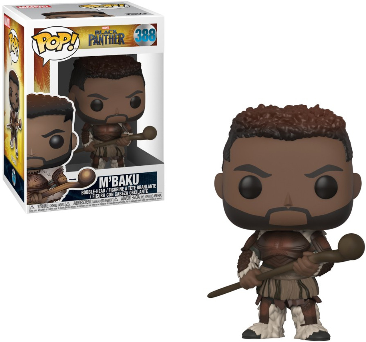 Funko Marvel Universe Black Panther Pop Marvel Mbaku 3 75 Vinyl Figure 388 Toywiz - roblox black panther pants