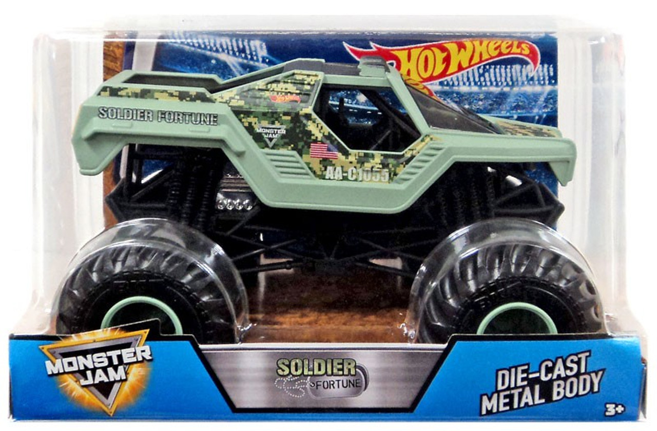 hot wheels monster jam soldier fortune