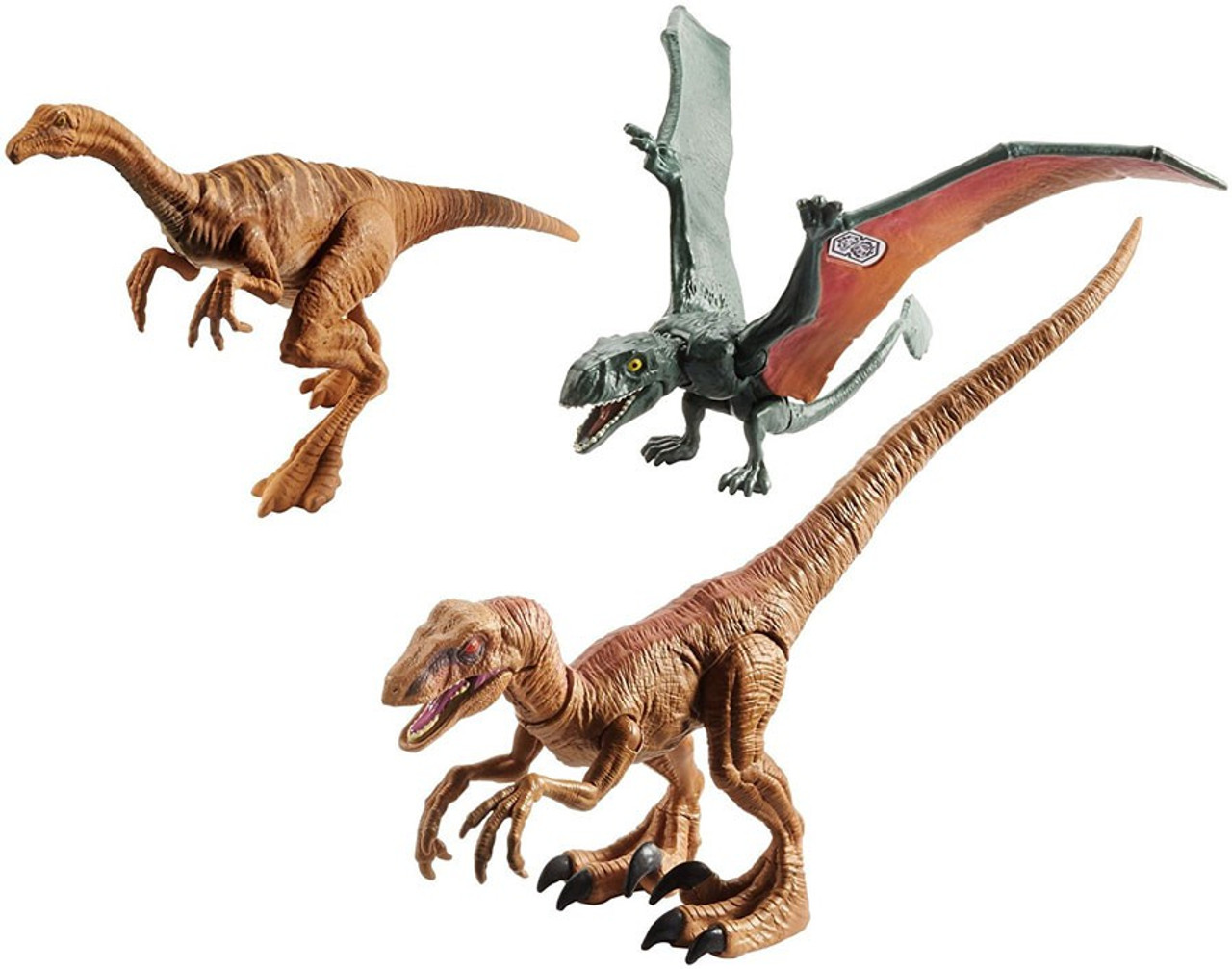 Jurassic World Fallen Kingdom Legacy Collection Pteranodon Dilophosaurus 2 Gallimimus 