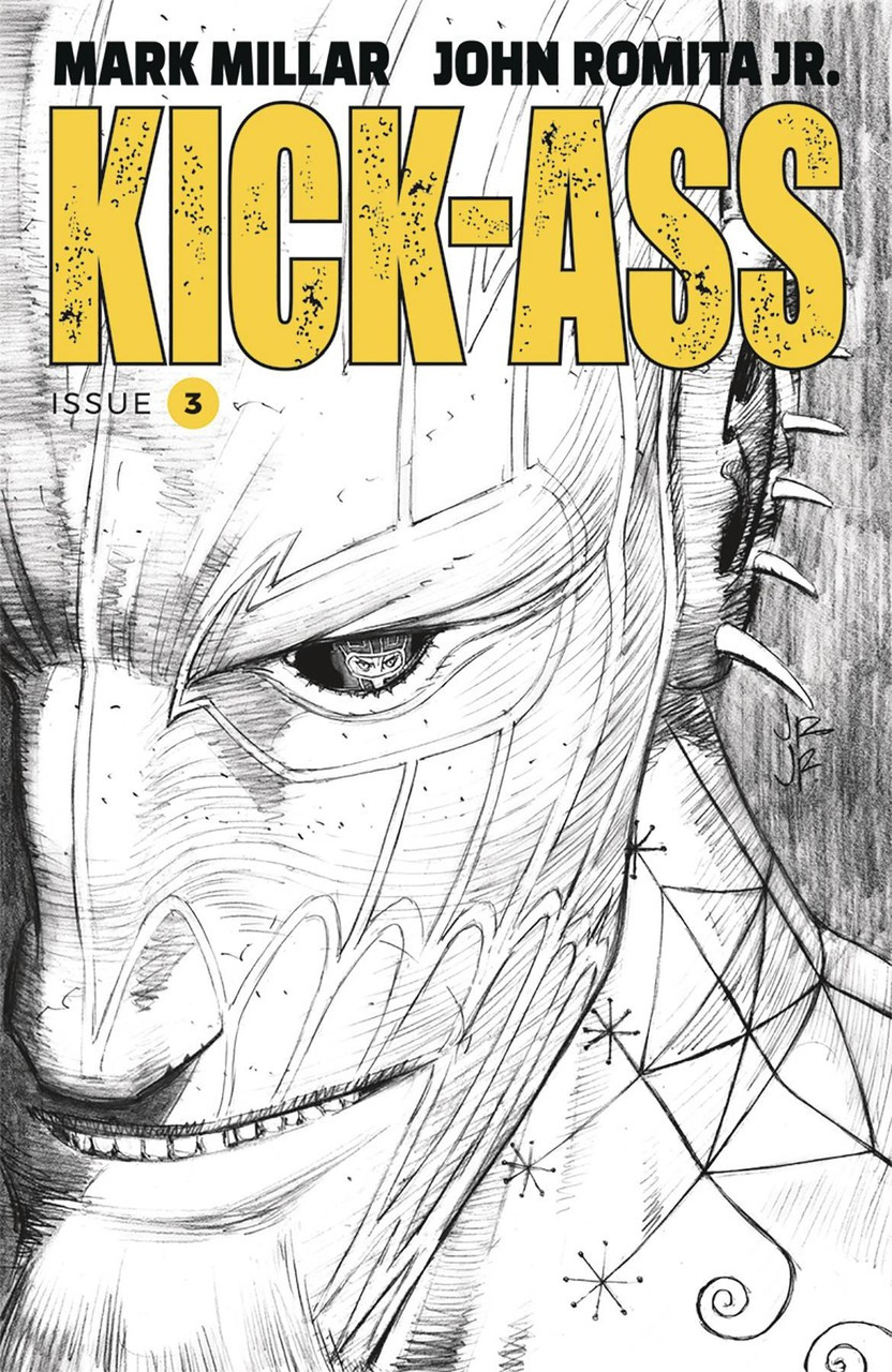 Image Comics Kick Ass Comic Book 3 Black White Variant Toywiz - kick ass mask roblox