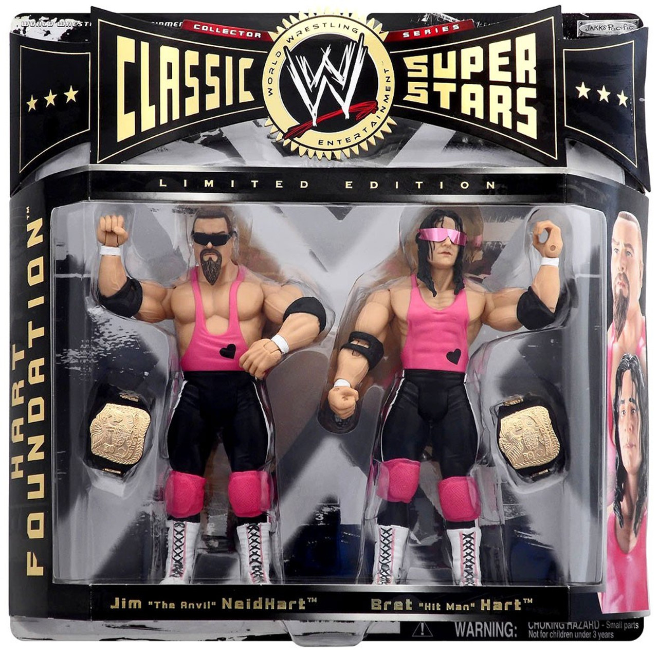 wwe bret hart action figure