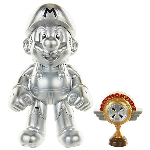 World of Nintendo Metal Mario 4 Action Figure Jakks Pacific ToyWiz
