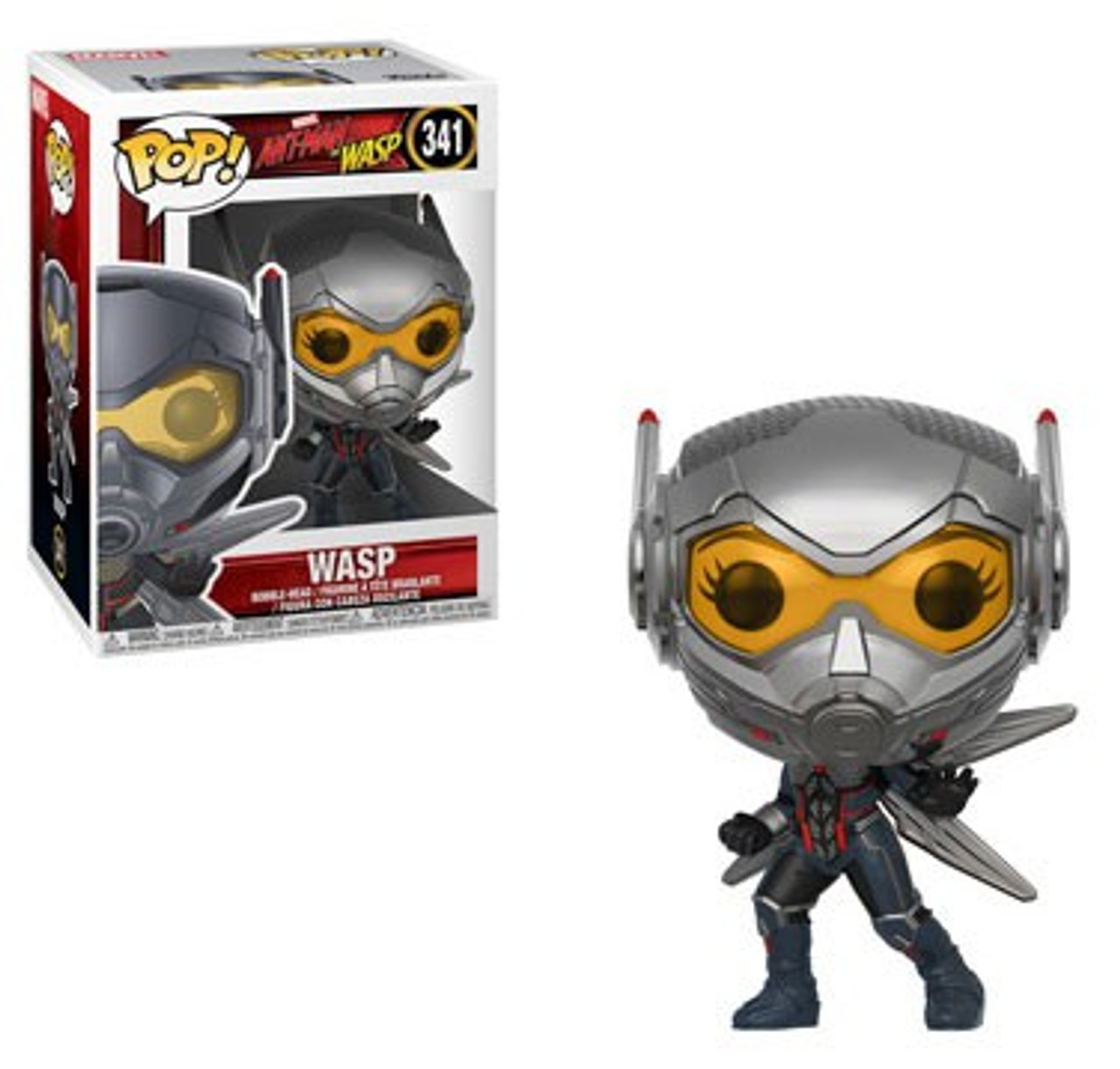 Funko Marvel Ant Man And The Wasp Pop Marvel Wasp Vinyl Figure 341 With Helmet Regular Version Toywiz - ant man mask roblox