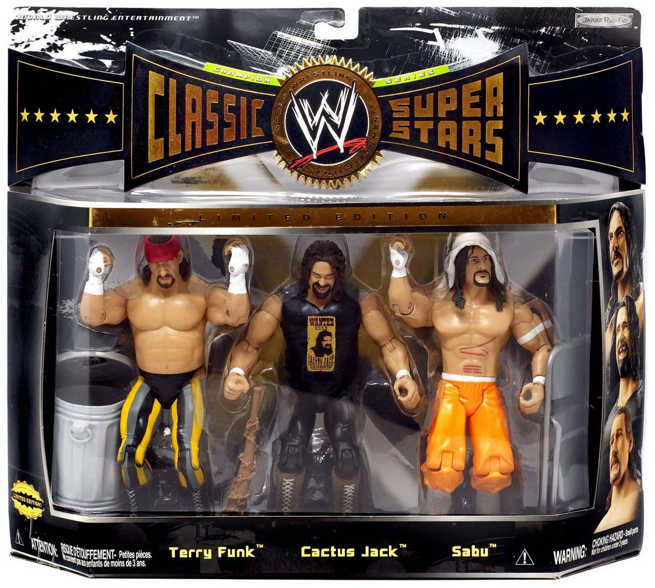 WWE Wrestling Classic Superstars Series 7 Cactus Jack, Terry Funk