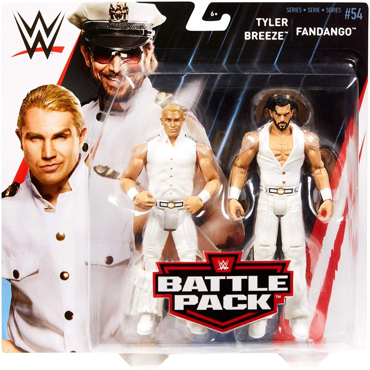 WWE Wrestling Battle Pack Series 54 Fandango Tyler Breeze 6 Action