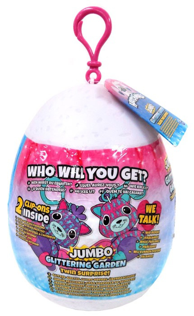 hatchimals glittering garden sound clip on