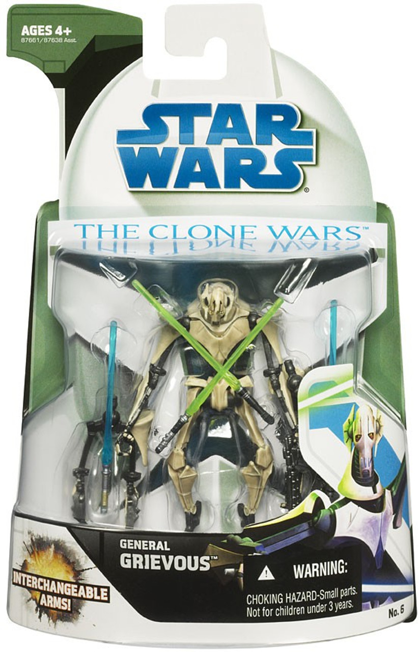 general grievous clone wars figure