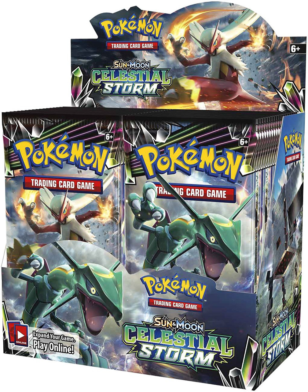 Pokemon Trading Card Game Sun Moon Celestial Storm Booster Box 36 Packs