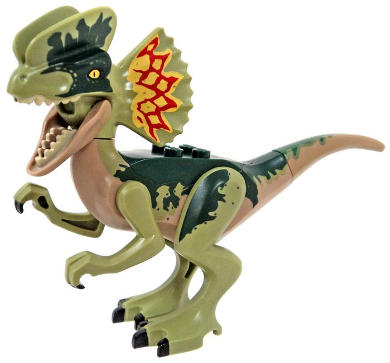 lego jurassic world dilophosaurus on the loose