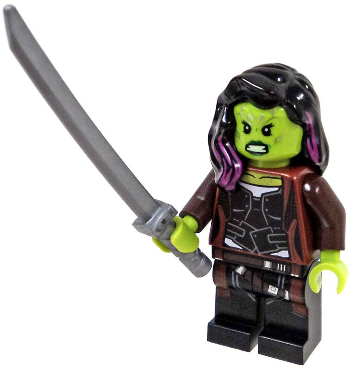 LEGO Marvel Avengers Infinity War Gamora Minifigure Loose
