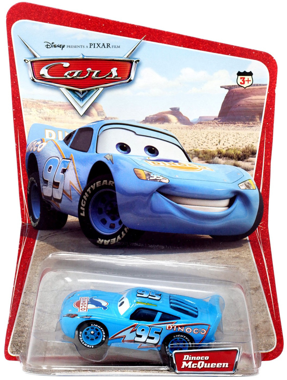 Disney Pixar Cars Series 1 Blue Dinoco Lightning Mcqueen 155 Diecast Car Mattel Toys Toywiz