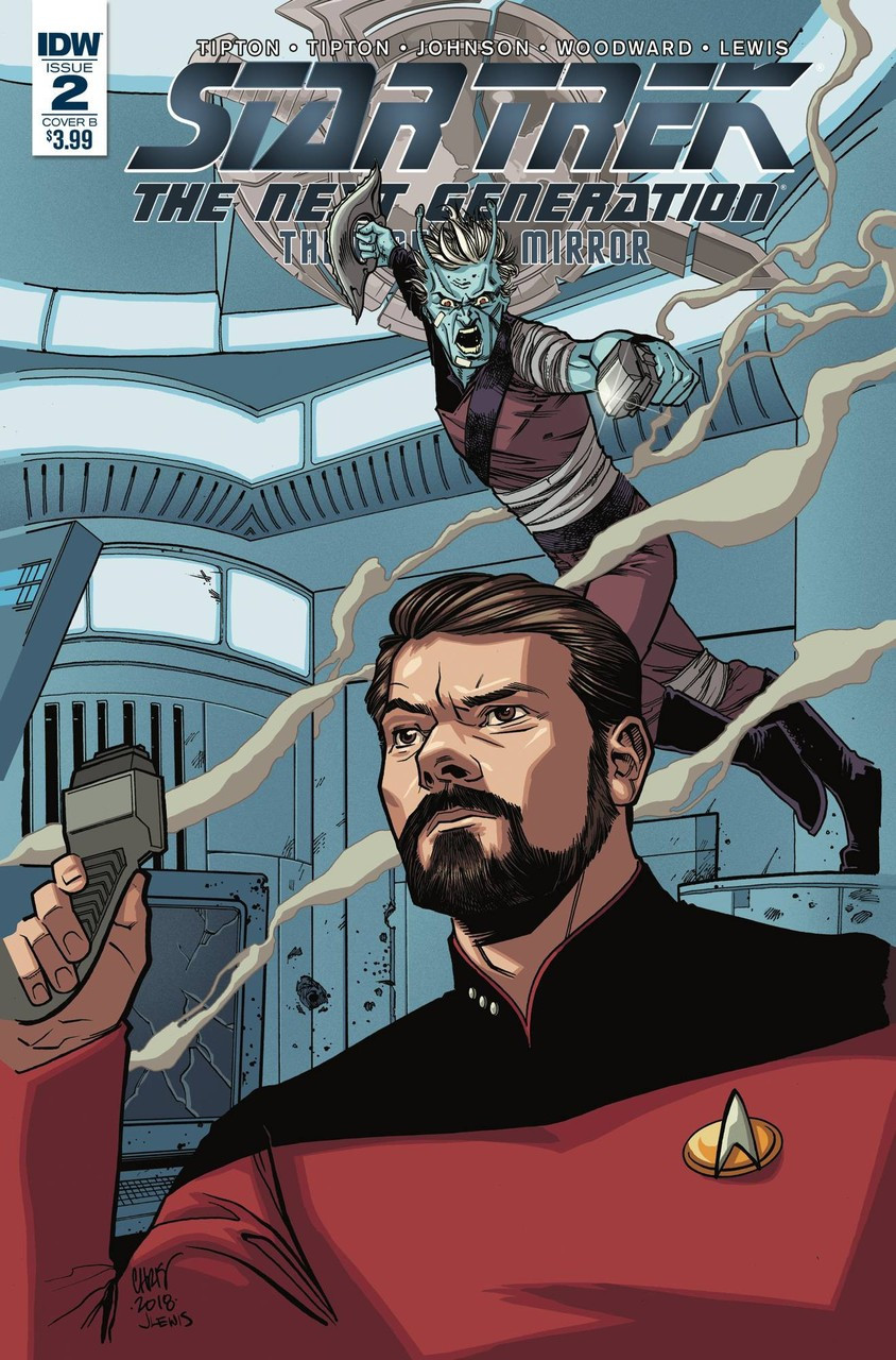 Idw Star Trek The Next Generation Through The Mirror Comic Book 2 Cover B Idw Publishing Toywiz - star trek the next generation roblox