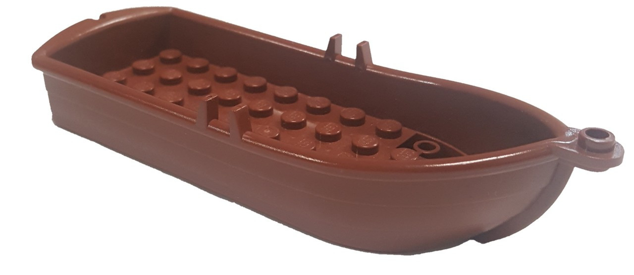 lego brown boat