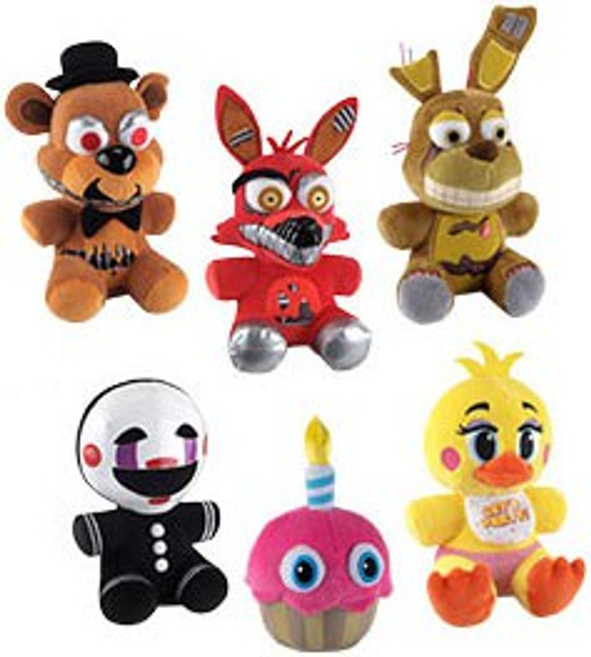 five nights at freddy's 2 plushies