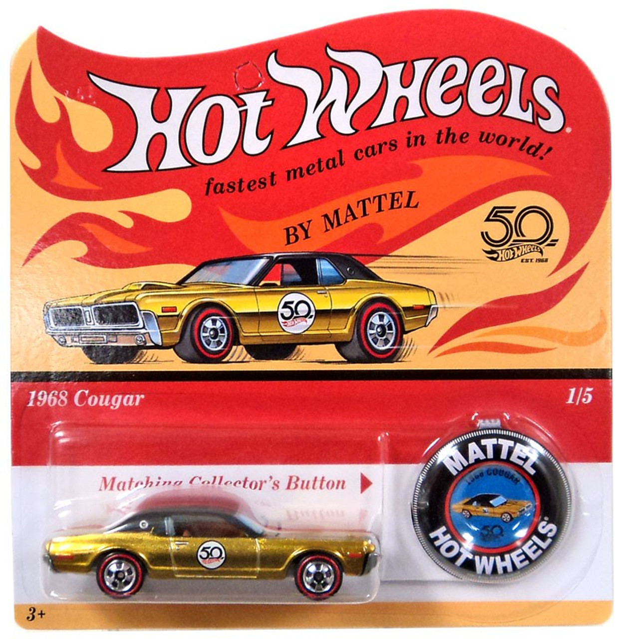 2018 50th anniversary hot wheels