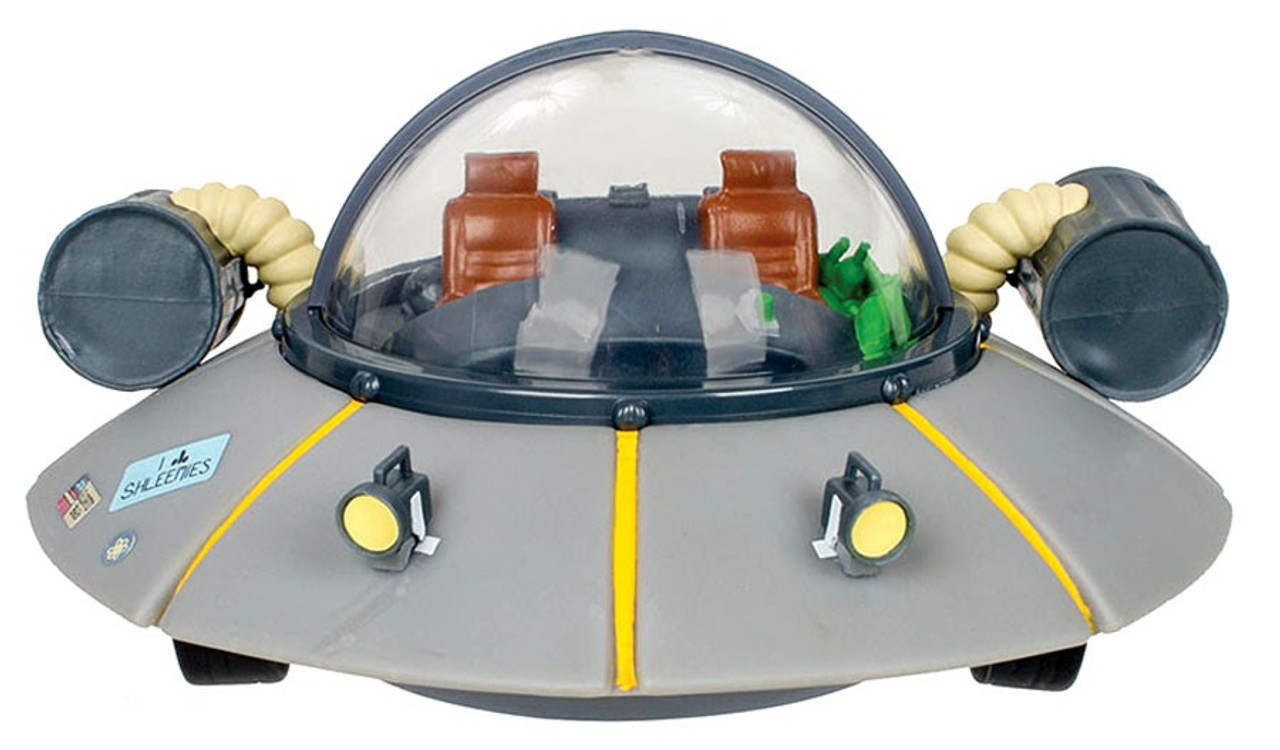 rick and morty spaceship toy