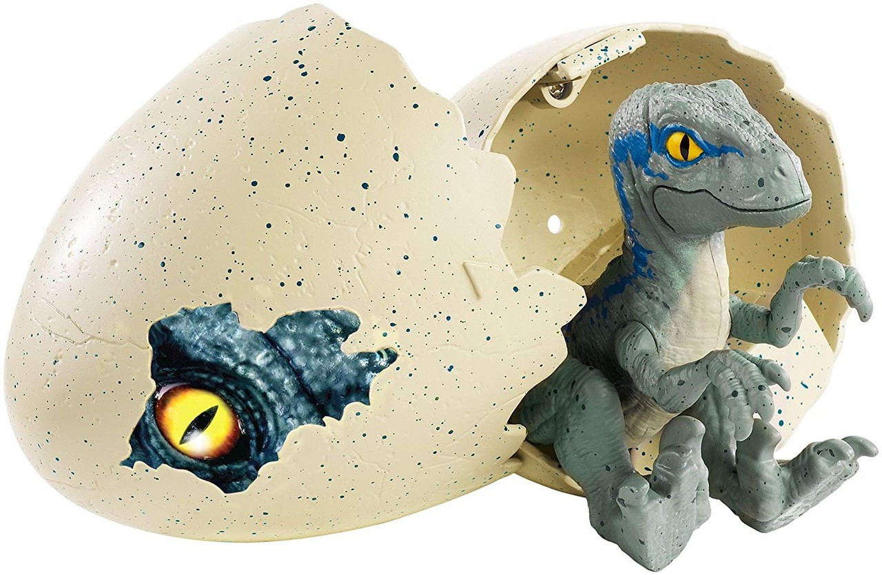 Jurassic World Fallen Kingdom Hatch N Play Dino Baby Blue Action Figure