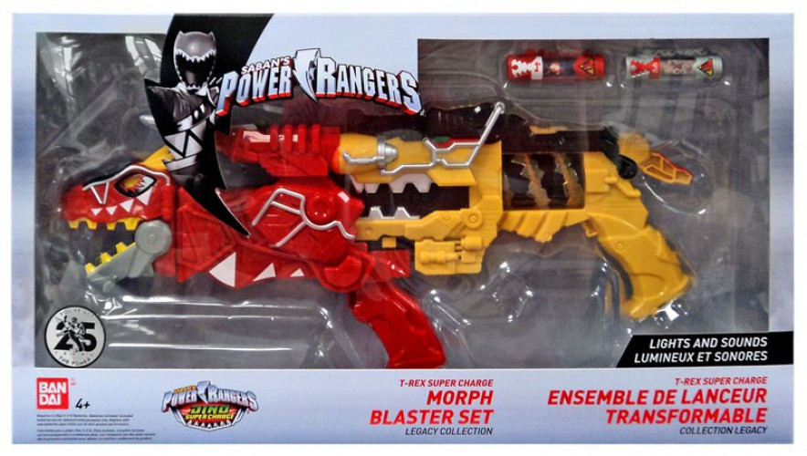 Power Rangers Dino Super Charge Legacy Collection T-Rex Super Charge ...