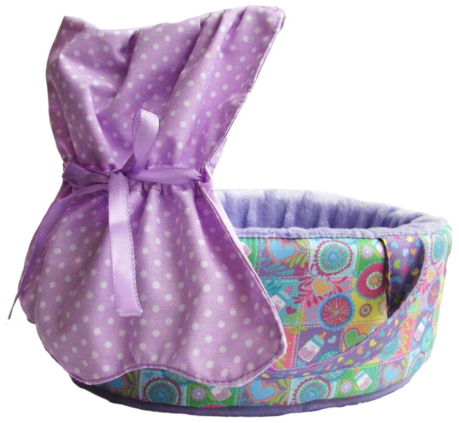 purple bassinet