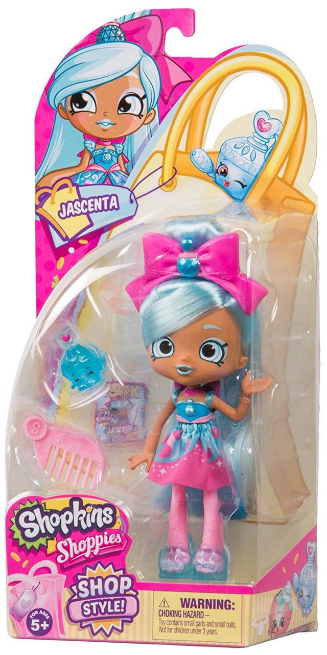 blue hair shopkins doll