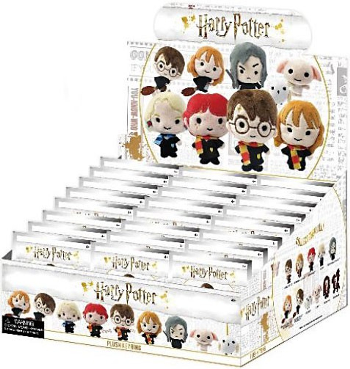 harry potter plush keyring