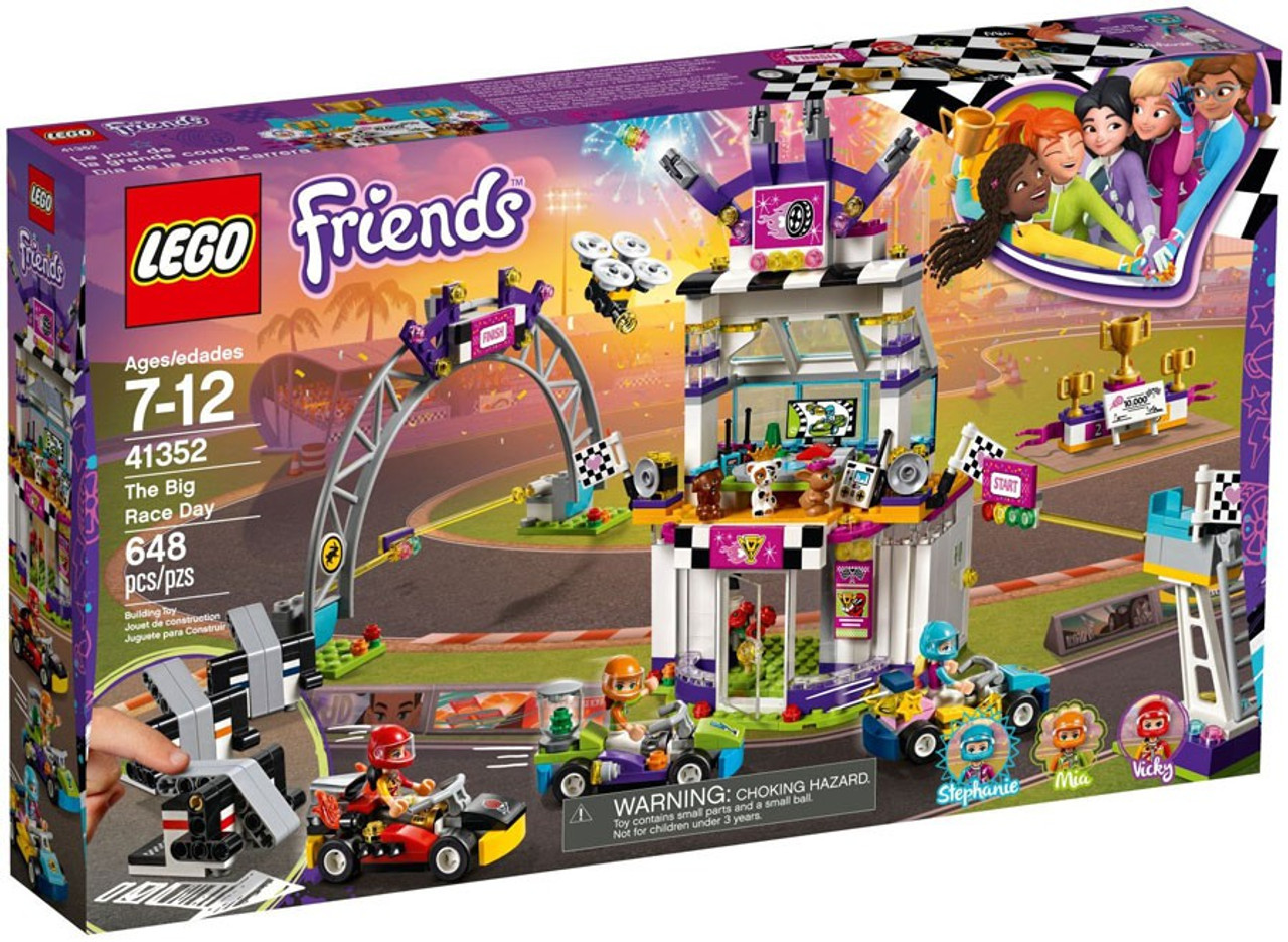 lego friends race track