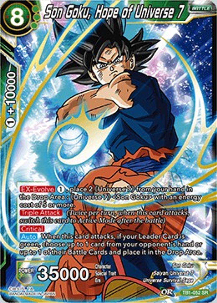  Dragon  Ball  Super  Collectible Card  Game  Tournament of 