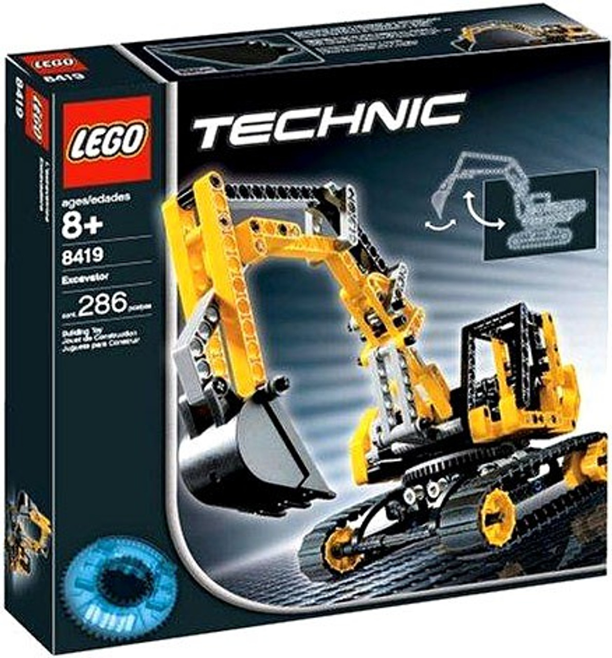 excavator lego set