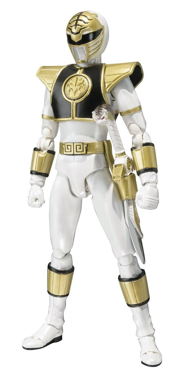 white ranger figure