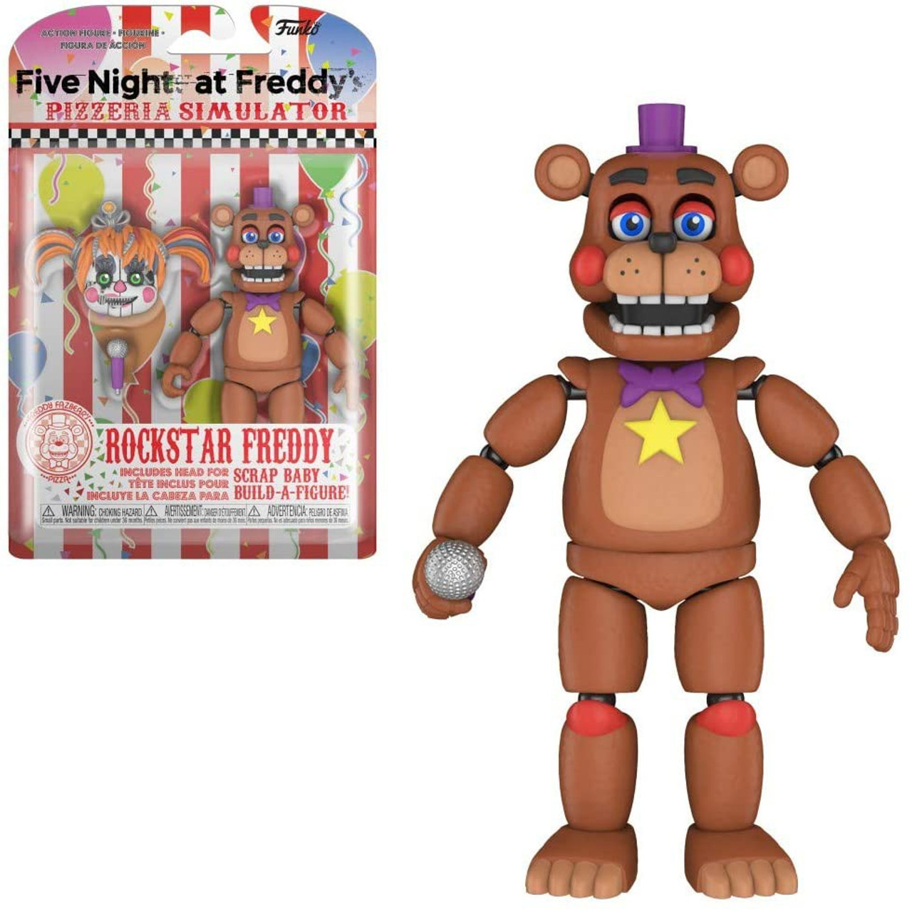 fnaf rockstar freddy plush